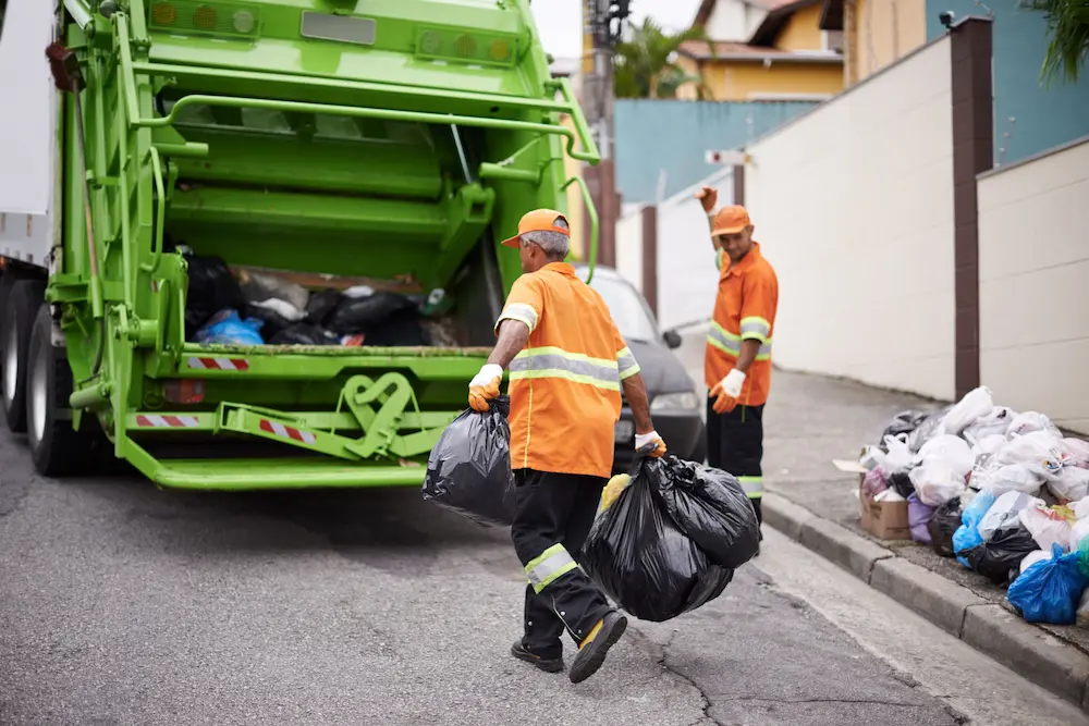 garbage cleaning
